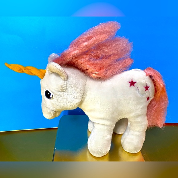 MY LITTLE PONY G1 VTG 1984 ORIGINAL HASBRO SOFTIES UNICORN MOONDANCER PLUSH PONY - Picture 2 of 14